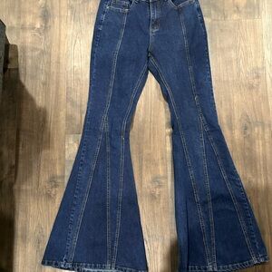 L&B Dark Blue Flare Jeans
